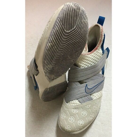 Nike LeBron Soldier XII Basketball Men's Shoes Light Bone A02609-101 US Size 7.5 - Picture 4 of 7